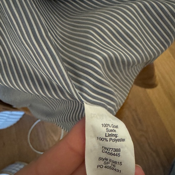 Madewell Tan Suede Jacket Size Small - Picture 4 of 5